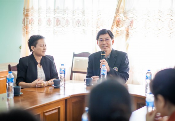 ภาพกิจกรรม คณะวิทยาศาสตร์และเทคโนโลยี ร่วมงานฉลองครบรอบ 20 ปี มหาวิทยาลัยแห่งชาติลาว