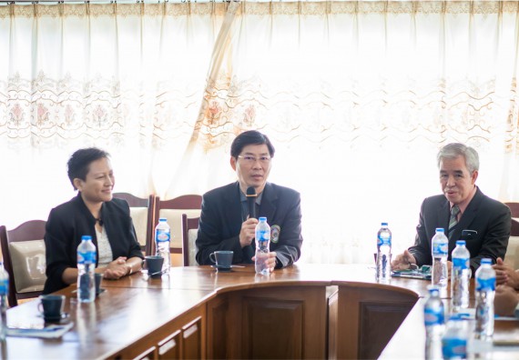 ภาพกิจกรรม คณะวิทยาศาสตร์และเทคโนโลยี ร่วมงานฉลองครบรอบ 20 ปี มหาวิทยาลัยแห่งชาติลาว