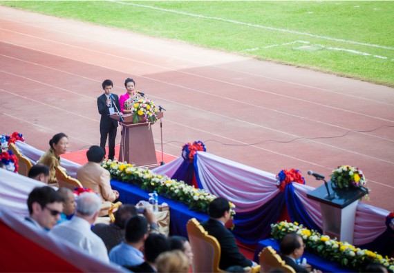 ภาพกิจกรรม คณะวิทยาศาสตร์และเทคโนโลยี ร่วมงานฉลองครบรอบ 20 ปี มหาวิทยาลัยแห่งชาติลาว