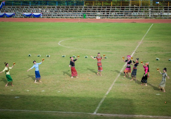 ภาพกิจกรรม คณะวิทยาศาสตร์และเทคโนโลยี ร่วมงานฉลองครบรอบ 20 ปี มหาวิทยาลัยแห่งชาติลาว