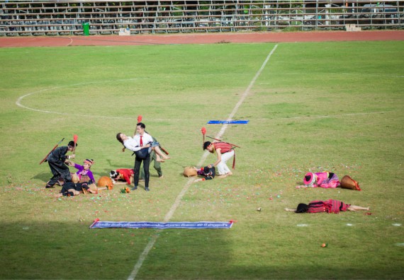 ภาพกิจกรรม คณะวิทยาศาสตร์และเทคโนโลยี ร่วมงานฉลองครบรอบ 20 ปี มหาวิทยาลัยแห่งชาติลาว