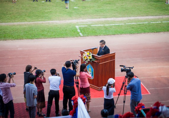 ภาพกิจกรรม คณะวิทยาศาสตร์และเทคโนโลยี ร่วมงานฉลองครบรอบ 20 ปี มหาวิทยาลัยแห่งชาติลาว
