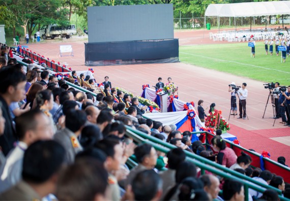 ภาพกิจกรรม คณะวิทยาศาสตร์และเทคโนโลยี ร่วมงานฉลองครบรอบ 20 ปี มหาวิทยาลัยแห่งชาติลาว