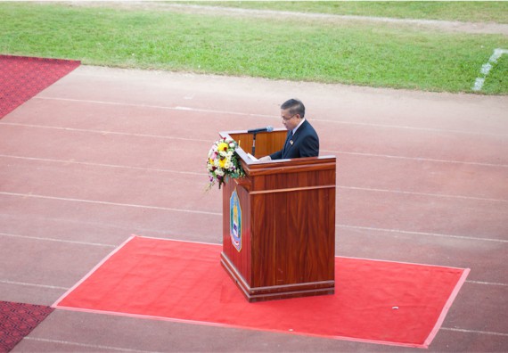 ภาพกิจกรรม คณะวิทยาศาสตร์และเทคโนโลยี ร่วมงานฉลองครบรอบ 20 ปี มหาวิทยาลัยแห่งชาติลาว