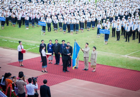 ภาพกิจกรรม คณะวิทยาศาสตร์และเทคโนโลยี ร่วมงานฉลองครบรอบ 20 ปี มหาวิทยาลัยแห่งชาติลาว