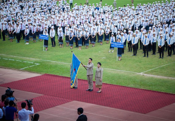 ภาพกิจกรรม คณะวิทยาศาสตร์และเทคโนโลยี ร่วมงานฉลองครบรอบ 20 ปี มหาวิทยาลัยแห่งชาติลาว