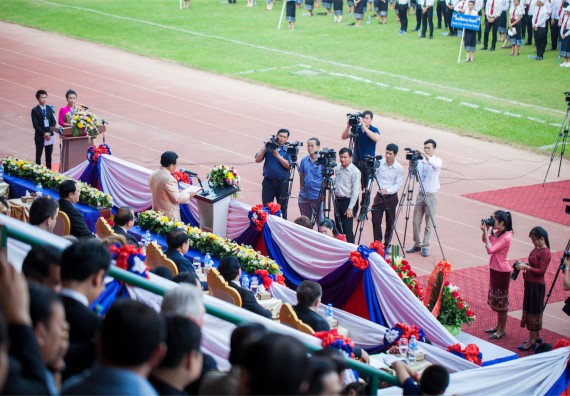ภาพกิจกรรม คณะวิทยาศาสตร์และเทคโนโลยี ร่วมงานฉลองครบรอบ 20 ปี มหาวิทยาลัยแห่งชาติลาว