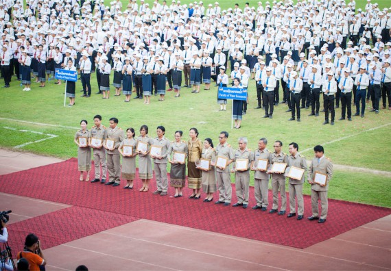 ภาพกิจกรรม คณะวิทยาศาสตร์และเทคโนโลยี ร่วมงานฉลองครบรอบ 20 ปี มหาวิทยาลัยแห่งชาติลาว