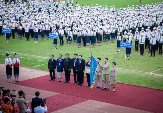 ภาพกิจกรรม คณะวิทยาศาสตร์และเทคโนโลยี ร่วมงานฉลองครบรอบ 20 ปี มหาวิทยาลัยแห่งชาติลาว