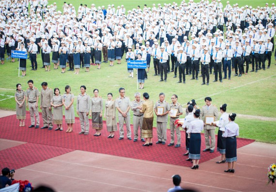 ภาพกิจกรรม คณะวิทยาศาสตร์และเทคโนโลยี ร่วมงานฉลองครบรอบ 20 ปี มหาวิทยาลัยแห่งชาติลาว
