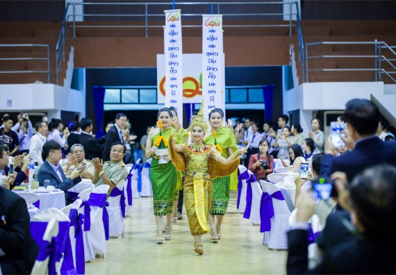 ภาพกิจกรรม คณะวิทยาศาสตร์และเทคโนโลยี ร่วมงานฉลองครบรอบ 20 ปี มหาวิทยาลัยแห่งชาติลาว