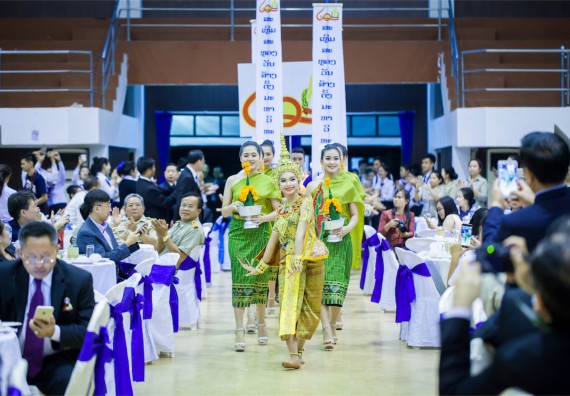 ภาพกิจกรรม คณะวิทยาศาสตร์และเทคโนโลยี ร่วมงานฉลองครบรอบ 20 ปี มหาวิทยาลัยแห่งชาติลาว
