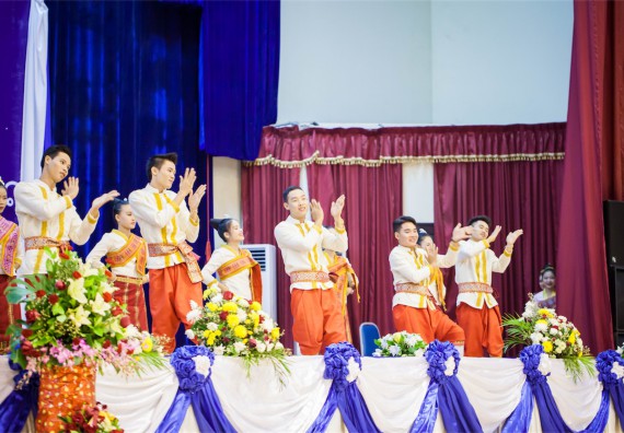 ภาพกิจกรรม คณะวิทยาศาสตร์และเทคโนโลยี ร่วมงานฉลองครบรอบ 20 ปี มหาวิทยาลัยแห่งชาติลาว