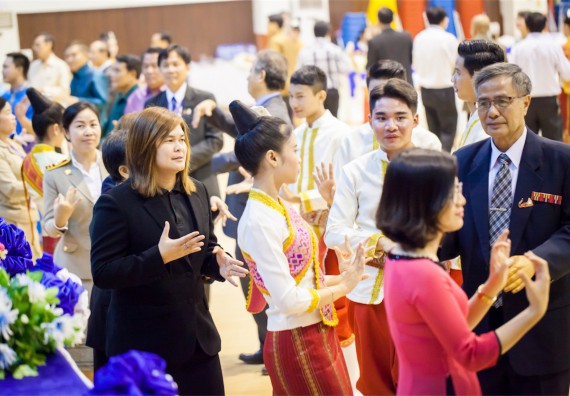 ภาพกิจกรรม คณะวิทยาศาสตร์และเทคโนโลยี ร่วมงานฉลองครบรอบ 20 ปี มหาวิทยาลัยแห่งชาติลาว