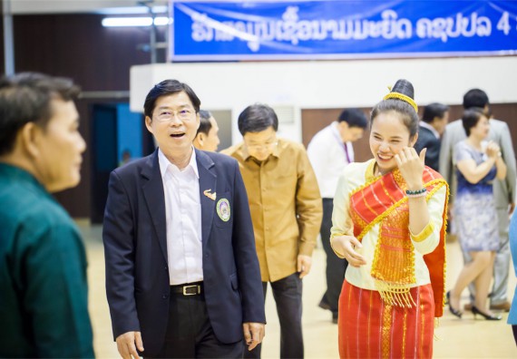 ภาพกิจกรรม คณะวิทยาศาสตร์และเทคโนโลยี ร่วมงานฉลองครบรอบ 20 ปี มหาวิทยาลัยแห่งชาติลาว