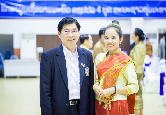 ภาพกิจกรรม คณะวิทยาศาสตร์และเทคโนโลยี ร่วมงานฉลองครบรอบ 20 ปี มหาวิทยาลัยแห่งชาติลาว