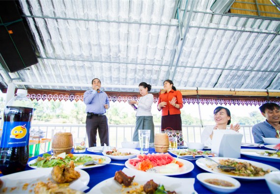 ภาพกิจกรรม บรรยากาศงานฉลองครบรอบ 20 ปี มหาวิทยาลัยแห่งชาติลาว