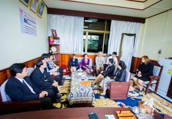 ภาพกิจกรรม บรรยากาศงานฉลองครบรอบ 20 ปี มหาวิทยาลัยแห่งชาติลาว