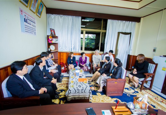 ภาพกิจกรรม บรรยากาศงานฉลองครบรอบ 20 ปี มหาวิทยาลัยแห่งชาติลาว