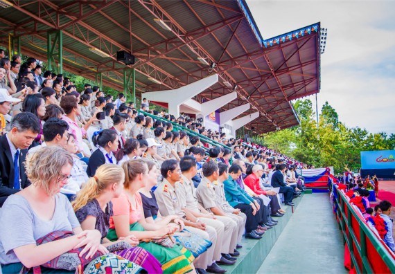 ภาพกิจกรรม บรรยากาศงานฉลองครบรอบ 20 ปี มหาวิทยาลัยแห่งชาติลาว