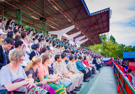 ภาพกิจกรรม บรรยากาศงานฉลองครบรอบ 20 ปี มหาวิทยาลัยแห่งชาติลาว