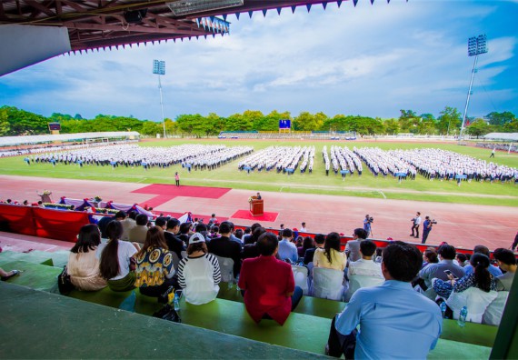ภาพกิจกรรม บรรยากาศงานฉลองครบรอบ 20 ปี มหาวิทยาลัยแห่งชาติลาว
