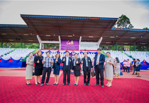 ภาพกิจกรรม บรรยากาศงานฉลองครบรอบ 20 ปี มหาวิทยาลัยแห่งชาติลาว