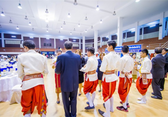 ภาพกิจกรรม บรรยากาศงานฉลองครบรอบ 20 ปี มหาวิทยาลัยแห่งชาติลาว