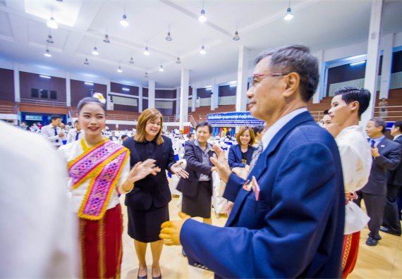 ภาพกิจกรรม บรรยากาศงานฉลองครบรอบ 20 ปี มหาวิทยาลัยแห่งชาติลาว