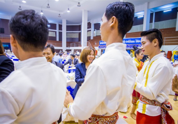 ภาพกิจกรรม บรรยากาศงานฉลองครบรอบ 20 ปี มหาวิทยาลัยแห่งชาติลาว