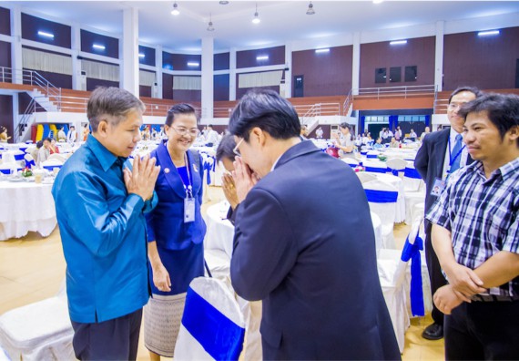 ภาพกิจกรรม บรรยากาศงานฉลองครบรอบ 20 ปี มหาวิทยาลัยแห่งชาติลาว