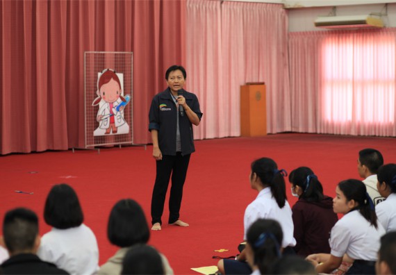 ภาพกิจกรรม ค่ายวิทยาศาสตร์โรงเรียนตากพิทยาคม จัดโดย คณะวิทยาศาสตร์และเทคโนโลยี