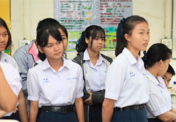 ภาพกิจกรรม ค่ายวิทยาศาสตร์โรงเรียนตากพิทยาคม จัดโดย คณะวิทยาศาสตร์และเทคโนโลยี