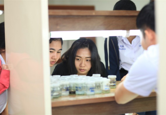 ภาพกิจกรรม ค่ายวิทยาศาสตร์โรงเรียนตากพิทยาคม จัดโดย คณะวิทยาศาสตร์และเทคโนโลยี