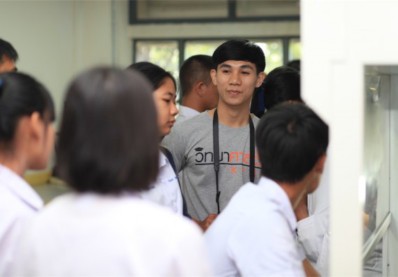 ภาพกิจกรรม ค่ายวิทยาศาสตร์โรงเรียนตากพิทยาคม จัดโดย คณะวิทยาศาสตร์และเทคโนโลยี