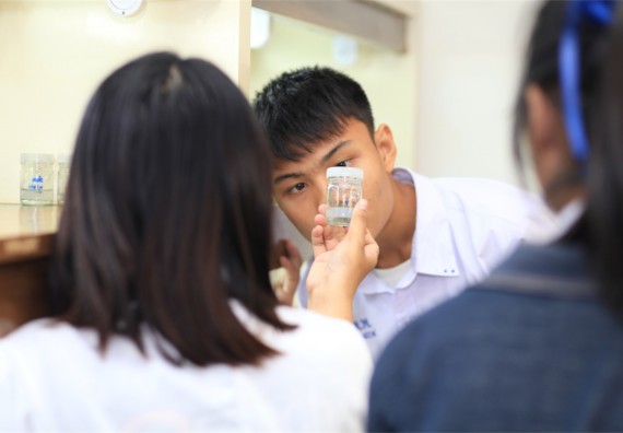 ภาพกิจกรรม ค่ายวิทยาศาสตร์โรงเรียนตากพิทยาคม จัดโดย คณะวิทยาศาสตร์และเทคโนโลยี