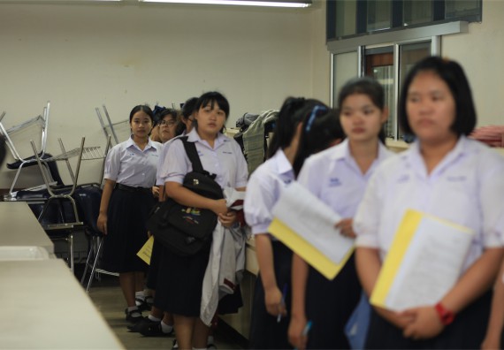 ภาพกิจกรรม ค่ายวิทยาศาสตร์โรงเรียนตากพิทยาคม จัดโดย คณะวิทยาศาสตร์และเทคโนโลยี