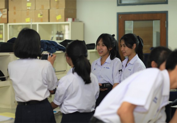 ภาพกิจกรรม ค่ายวิทยาศาสตร์โรงเรียนตากพิทยาคม จัดโดย คณะวิทยาศาสตร์และเทคโนโลยี