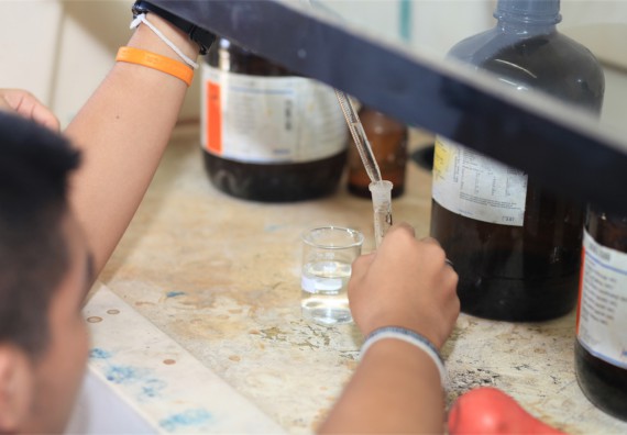 ภาพกิจกรรม ค่ายวิทยาศาสตร์โรงเรียนตากพิทยาคม จัดโดย คณะวิทยาศาสตร์และเทคโนโลยี