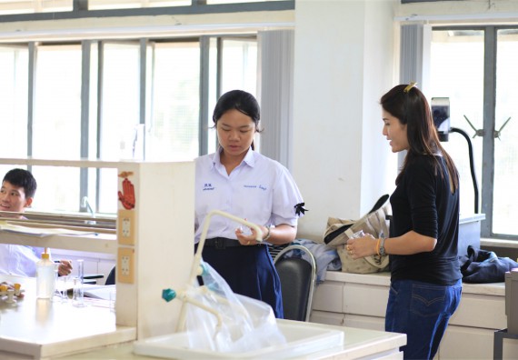 ภาพกิจกรรม ค่ายวิทยาศาสตร์โรงเรียนตากพิทยาคม จัดโดย คณะวิทยาศาสตร์และเทคโนโลยี