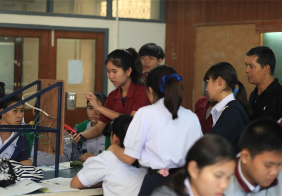 ภาพกิจกรรม ค่ายวิทยาศาสตร์โรงเรียนตากพิทยาคม จัดโดย คณะวิทยาศาสตร์และเทคโนโลยี