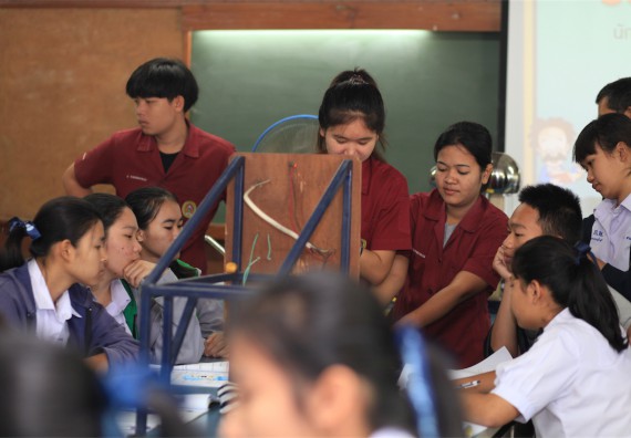 ภาพกิจกรรม ค่ายวิทยาศาสตร์โรงเรียนตากพิทยาคม จัดโดย คณะวิทยาศาสตร์และเทคโนโลยี