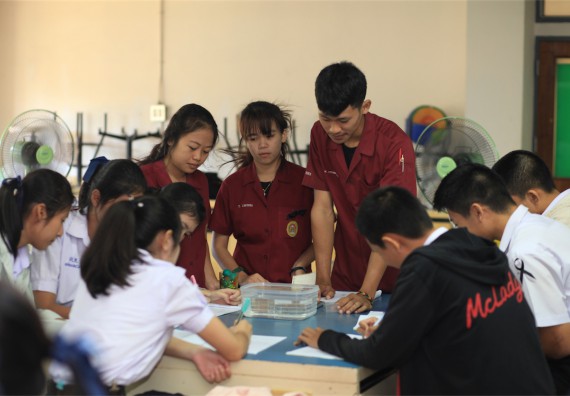 ภาพกิจกรรม ค่ายวิทยาศาสตร์โรงเรียนตากพิทยาคม จัดโดย คณะวิทยาศาสตร์และเทคโนโลยี