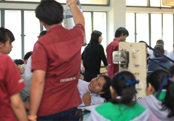 ภาพกิจกรรม ค่ายวิทยาศาสตร์โรงเรียนตากพิทยาคม จัดโดย คณะวิทยาศาสตร์และเทคโนโลยี