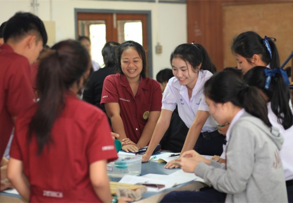 ภาพกิจกรรม ค่ายวิทยาศาสตร์โรงเรียนตากพิทยาคม จัดโดย คณะวิทยาศาสตร์และเทคโนโลยี