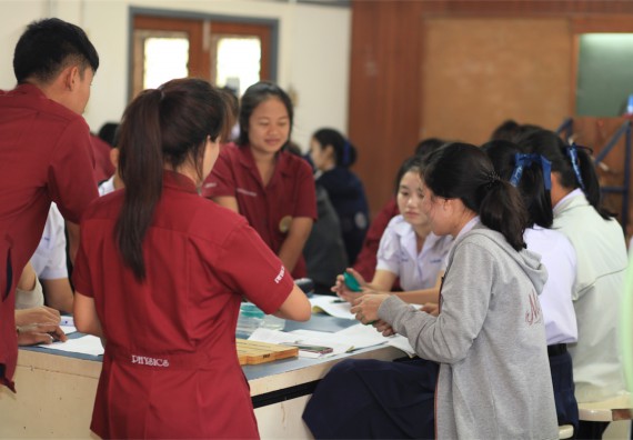 ภาพกิจกรรม ค่ายวิทยาศาสตร์โรงเรียนตากพิทยาคม จัดโดย คณะวิทยาศาสตร์และเทคโนโลยี
