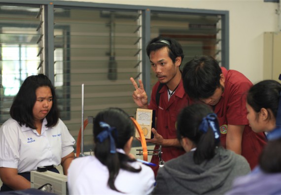 ภาพกิจกรรม ค่ายวิทยาศาสตร์โรงเรียนตากพิทยาคม จัดโดย คณะวิทยาศาสตร์และเทคโนโลยี