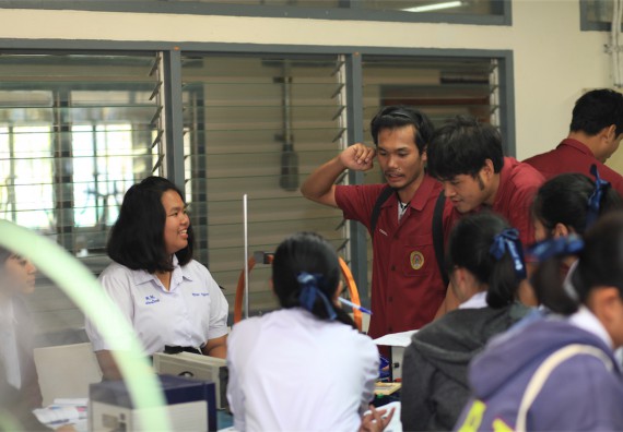 ภาพกิจกรรม ค่ายวิทยาศาสตร์โรงเรียนตากพิทยาคม จัดโดย คณะวิทยาศาสตร์และเทคโนโลยี