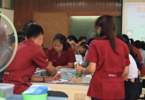 ภาพกิจกรรม ค่ายวิทยาศาสตร์โรงเรียนตากพิทยาคม จัดโดย คณะวิทยาศาสตร์และเทคโนโลยี