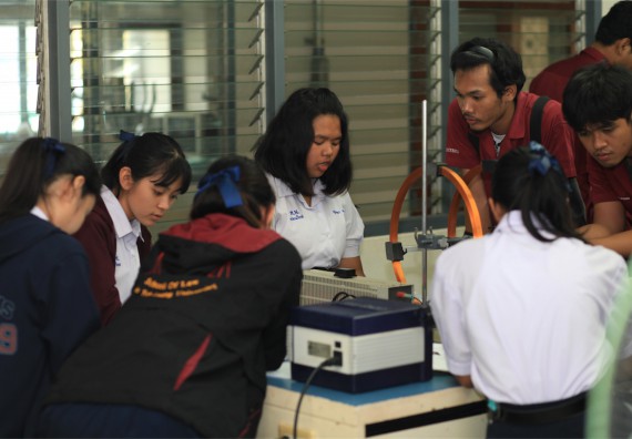 ภาพกิจกรรม ค่ายวิทยาศาสตร์โรงเรียนตากพิทยาคม จัดโดย คณะวิทยาศาสตร์และเทคโนโลยี